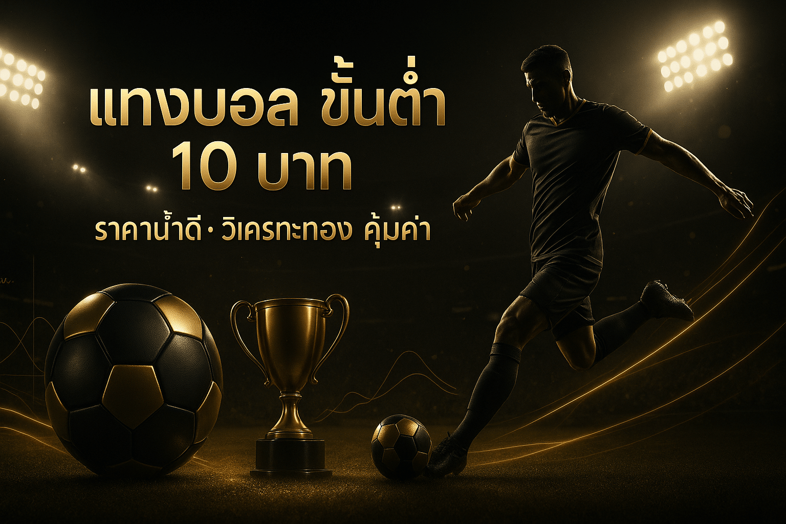 แทงบอล ขั้นต่ำ 10 บาท
