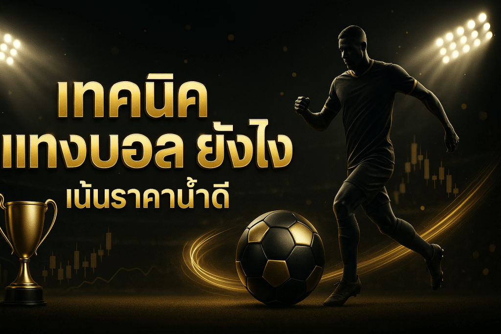 เทคนิค แทงบอล ยังไง